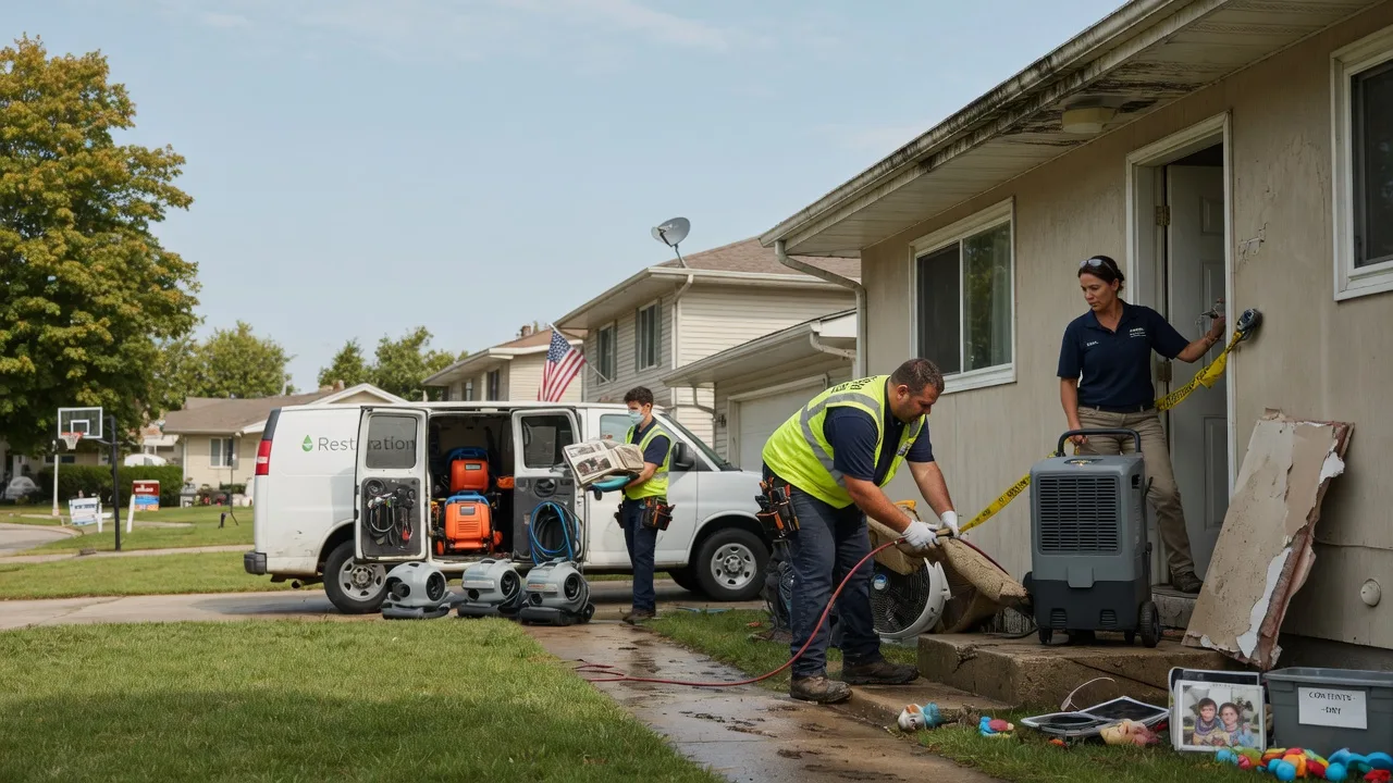 Water Damage Restoration in Leesburg, IN near me